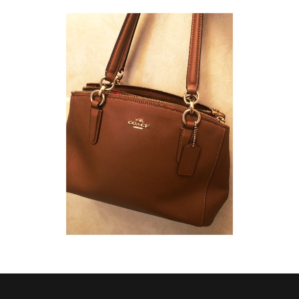 leather coach purse! Price drop one hour only